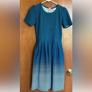 Blue Polka Dot Amelia Dress